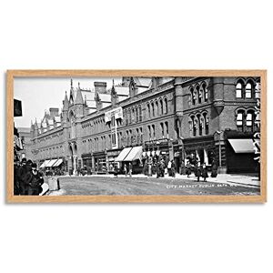 Artery8 French South Great Georges Street Market Dublin 1894 Framed Wall Art Print Long 25X12 Inch Artery8 French South Great Georges Street Market Dublin 1894 Framed Wall Art Print Long 25X12 Inch