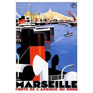 Wee Blue Coo Travel Marseilles France Mediterranean Ad Picture Wall Art Print Wee Blue Coo Travel Marseilles France Mediterranean Ad Picture Wall Art Print