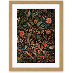 Artery8 Birds on Blooming Trees in Spring Modern Folk Art Artwork Framed Wall Art Print 18X24 Inch Artery8 Birds on Blooming Trees in Spring Modern Folk Art Artwork Framed Wall Art Print 18X24 Inch