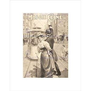 Wee Blue Coo THEATRE STAGE SHOW BROADWAY MAGGIE CLINE TEAL BLACK FRAMED ART PRINT B12X7807 Wee Blue Coo THEATRE STAGE SHOW BROADWAY MAGGIE CLINE TEAL BLACK FRAMED ART PRINT B12X7807