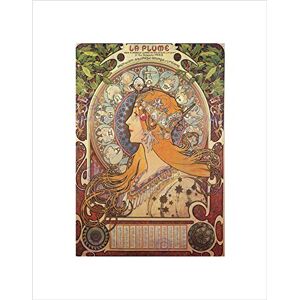 Wee Blue Coo Alphonse Mucha Art Nouveau Old Master Picture Wall Art Print Wee Blue Coo Alphonse Mucha Art Nouveau Old Master Picture Wall Art Print