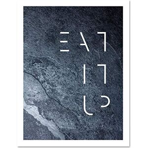 Wee Blue Coo Slate Kitchen Eat It Up Large Framed Art Print Wall Poster 18x24 inch Wee Blue Coo Slate Kitchen Eat It Up Large Framed Art Print Wall Poster 18x24 inch