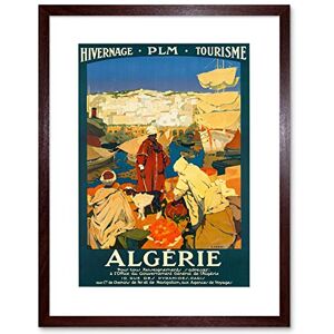Wee Blue Coo Travel Algeria Bazaar Market Africa City Harbour Framed Wall Art Print Wee Blue Coo Travel Algeria Bazaar Market Africa City Harbour Framed Wall Art Print