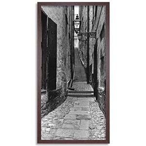 Wee Blue Coo Gamla Stan Stockholm Alley Long Panel Framed Wall Art Print Wee Blue Coo Gamla Stan Stockholm Alley Long Panel Framed Wall Art Print