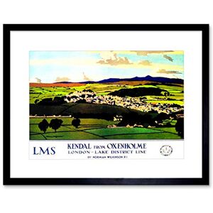 Wee Blue Coo Travel Kendal Cumbria England UK Lake District Valley Framed Wall Art Print Wee Blue Coo Travel Kendal Cumbria England UK Lake District Valley Framed Wall Art Print
