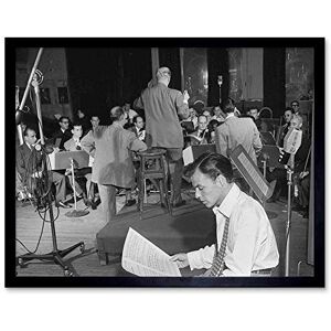 Wee Blue Coo Vintage Music Legend Frank Sinatra Blue Eyes Art Print Framed Poster Wall Decor 12X16 Inch Wee Blue Coo Vintage Music Legend Frank Sinatra Blue Eyes Art Print Framed Poster Wall Decor 12X16 Inch