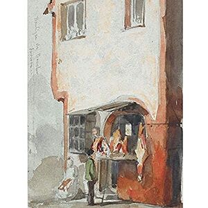 Fine Art Prints James Mcneill Whistler The Butchers Shop Art Print Canvas Premium Wall Decor Poster Mural Fine Art Prints James Mcneill Whistler The Butchers Shop Art Print Canvas Premium Wall Decor Poster Mural