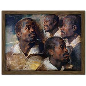 Fine Art Prints Rubens Four Studies Of A Head Of A Moor Large Framed Art Print Poster Wall Decor 18x24 Fine Art Prints Rubens Four Studies Of A Head Of A Moor Large Framed Art Print Poster Wall Decor 18x24