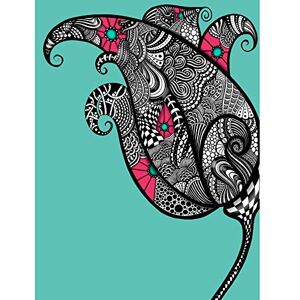 Artery8 Abstract Flower Doodle Green Painting Premium Wall Art Canvas Print 18X24 Inch Artery8 Abstract Flower Doodle Green Painting Premium Wall Art Canvas Print 18X24 Inch