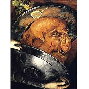 Artery8 Arcimboldo Cook Meat Face Portrait Painting Unframed Wall Art Print Poster Home Decor Premium Artery8 Arcimboldo Cook Meat Face Portrait Painting Unframed Wall Art Print Poster Home Decor Premium