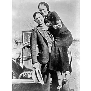 Fine Art Prints Clyde Barrow Gang Bonnie Parker Criminal Photo Large Wall Art Poster Print Thick Paper 18X24 Inch Fine Art Prints Clyde Barrow Gang Bonnie Parker Criminal Photo Large Wall Art Poster Print Thick Paper 18X24 Inch