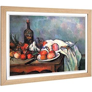 Big Box Art Framed Print of Paul Cezanne Still Life (13) Design Wall Art Picture Home Decor for Kitchen, Living, Dining Room, Bedroom, Hallway, Office, Oak, A2 / 24.5x18 Inch / 62x45cm Big Box Art Framed Print of Paul Cezanne Still Life (13) Design Wall Art Picture Home Decor for Kitchen, Living, Dining Room, Bedroom, Hallway, Office, Oak, A2 / 24.5x18 Inch / 62x45cm