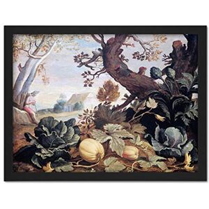 Artery8 Bloemaert Landscape Fruits Vegetables Painting Artwork Framed Wall Art Print 18X24 Inch Artery8 Bloemaert Landscape Fruits Vegetables Painting Artwork Framed Wall Art Print 18X24 Inch