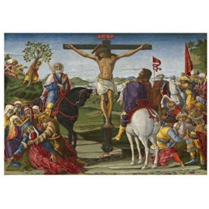 Wee Blue Coo Painting Di Giovanni The Crucifixion 12x16 Wall Art Print Wee Blue Coo Painting Di Giovanni The Crucifixion 12x16 Wall Art Print