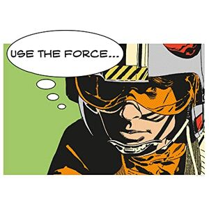 Komar Star Wars Classic Comic Quote Luke Size: 70 x 50 cm Wall Picture Poster Art Print (No Frame) Komar Star Wars Classic Comic Quote Luke Size: 70 x 50 cm Wall Picture Poster Art Print (No Frame)