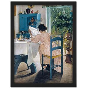 Fine Art Prints Ring At Breakfast Table Morning Newspapers Painting Large Framed Art Print Poster Wall Decor 18x24 in Fine Art Prints Ring At Breakfast Table Morning Newspapers Painting Large Framed Art Print Poster Wall Decor 18x24 in