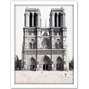 Artery8 Notre Dame Paris France Vintage Photograph Artwork Framed Wall Art Print 18X24 Inch Artery8 Notre Dame Paris France Vintage Photograph Artwork Framed Wall Art Print 18X24 Inch