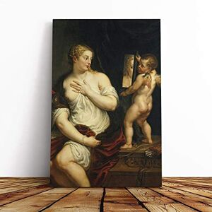 Big Box Art Canvas Print Wall Art Peter Paul Rubens Venus and Cupid Mounted & Stretched Box Frame Picture Home Decor for Kitchen, Living Room, Bedroom, Hallway, Multi-Colour, 20x14 Inch Big Box Art Canvas Print Wall Art Peter Paul Rubens Venus and Cupid Mounted & Stretched Box Frame Picture Home Decor for Kitchen, Living Room, Bedroom, Hallway, Multi-Colour, 20x14 Inch