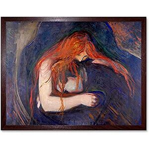 Fine Art Prints Edvard Munch Vampire 1895 Unframed Wall Art Print Poster Home Decor Premium Fine Art Prints Edvard Munch Vampire 1895 Unframed Wall Art Print Poster Home Decor Premium