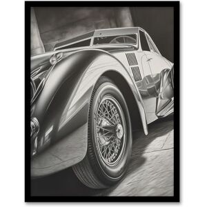 Artery8 Hyper Realism Pencil Drawing Sports Car Graphic Gift For Him Artwork Framed Wall Art Print 18X24 Inch Artery8 Hyper Realism Pencil Drawing Sports Car Graphic Gift For Him Artwork Framed Wall Art Print 18X24 Inch
