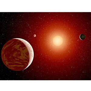 Fine Art Prints Space NASA Planets Around Red Star Concept Illustration Premium Wall Art Canvas Print 18X24 Inch Fine Art Prints Space NASA Planets Around Red Star Concept Illustration Premium Wall Art Canvas Print 18X24 Inch