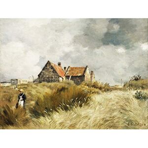 Fine Art Prints Jean Charles Cazin Cottage In The Dunes Large Wall Art Print Canvas Premium Poster Mural Fine Art Prints Jean Charles Cazin Cottage In The Dunes Large Wall Art Print Canvas Premium Poster Mural