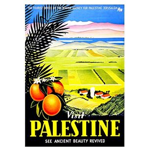 Wee Blue Coo Travel Palestine Near East Landscape Fields Oranges Wall Art Print Wee Blue Coo Travel Palestine Near East Landscape Fields Oranges Wall Art Print