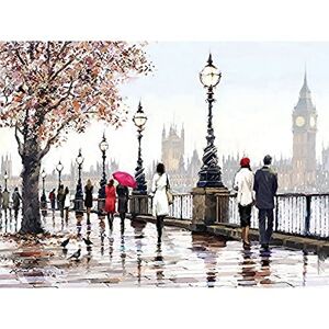 The Art Group Art Group WDC100266 Richard Macneil (Thames View) -Canvas Print 60 x 80cm, Wood, Multicolour, 60 x 80 x 4.2 cm The Art Group Art Group WDC100266 Richard Macneil (Thames View) -Canvas Print 60 x 80cm, Wood, Multicolour, 60 x 80 x 4.2 cm