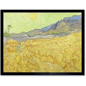 Fine Art Prints Vincent Van Gogh Wheatfield With A Reaper Unframed Wall Art Print Poster Home Decor Premium Fine Art Prints Vincent Van Gogh Wheatfield With A Reaper Unframed Wall Art Print Poster Home Decor Premium