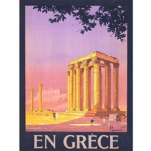 Wee Blue Coo Travel Tourism Athens Greece Temple Olympian Zeus Art Print Poster Wall Decor 12X16 Inch Wee Blue Coo Travel Tourism Athens Greece Temple Olympian Zeus Art Print Poster Wall Decor 12X16 Inch