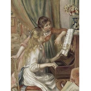 Fine Art Prints Auguste Renoir Young Girls At The Piano Large Art Print Poster Wall Decor Premium Mural Fine Art Prints Auguste Renoir Young Girls At The Piano Large Art Print Poster Wall Decor Premium Mural