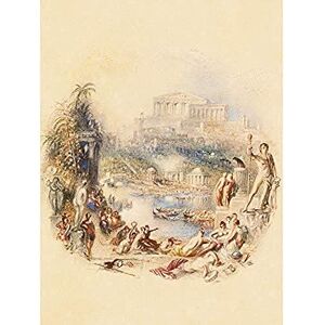 Artery8 Turner Garden Illustration Thomas Moores Epicurean Painting Art Print Canvas Premium Wall Decor Poster Mural Artery8 Turner Garden Illustration Thomas Moores Epicurean Painting Art Print Canvas Premium Wall Decor Poster Mural
