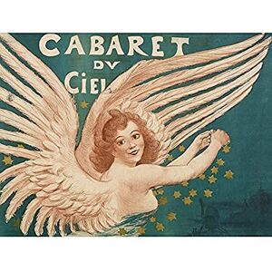 Fine Art Prints Willette Cabaret Ciel Heaven Angel Vintage Show Advert Unframed Wall Art Print Poster Home Decor Premium Fine Art Prints Willette Cabaret Ciel Heaven Angel Vintage Show Advert Unframed Wall Art Print Poster Home Decor Premium