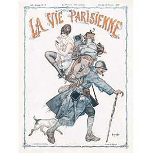 Artery8 La Vie Parisienne Soldier Dog World War 2 Magazine Cover Unframed Wall Art Print Poster Home Decor Premium Artery8 La Vie Parisienne Soldier Dog World War 2 Magazine Cover Unframed Wall Art Print Poster Home Decor Premium