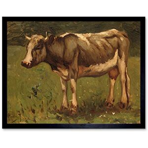 Artery8 Anton Mauve Cow Country Rural Farm Painting Art Print Framed Poster Wall Decor 12x16 inch Artery8 Anton Mauve Cow Country Rural Farm Painting Art Print Framed Poster Wall Decor 12x16 inch