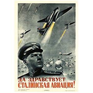 Wee Blue Coo Vintage Ad War Cold Soviet Union Air Force Defend Red Army Wall Art Print Wee Blue Coo Vintage Ad War Cold Soviet Union Air Force Defend Red Army Wall Art Print