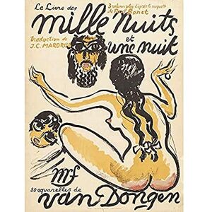 Fine Art Prints Van Dongen 1001 Nights Book French Advert Unframed Wall Art Print Poster Home Decor Premium Fine Art Prints Van Dongen 1001 Nights Book French Advert Unframed Wall Art Print Poster Home Decor Premium