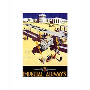 Wee Blue Coo TRAVEL IMPERIAL AIRWAYS RETRO AEROPLANE PROPELLOR UK FRAMED PRINT B12X11415 Wee Blue Coo TRAVEL IMPERIAL AIRWAYS RETRO AEROPLANE PROPELLOR UK FRAMED PRINT B12X11415