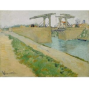 Fine Art Prints Vincent Van Gogh De Brug Van Langlois Art Print Canvas Premium Wall Decor Poster Mural Fine Art Prints Vincent Van Gogh De Brug Van Langlois Art Print Canvas Premium Wall Decor Poster Mural