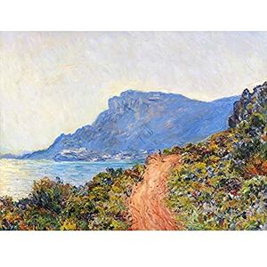 Artery8 Claud Monet La Corniche Near Monaco Painting Art Print Canvas Premium Wall Decor Poster Mural Artery8 Claud Monet La Corniche Near Monaco Painting Art Print Canvas Premium Wall Decor Poster Mural