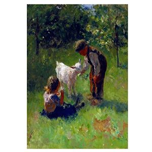 Wee Blue Coo Painting Landscape Impression Study Kever Little Lamb Wall Art Print Wee Blue Coo Painting Landscape Impression Study Kever Little Lamb Wall Art Print