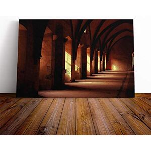 Big Box Art Canvas Print Wall Art Architecture Sunlight Through The Window Mounted & Stretched Box Frame Picture Home Decor for Kitchen, Living Room, Bedroom, Hallway, Multi-Colour, 20x14 Inch Big Box Art Canvas Print Wall Art Architecture Sunlight Through The Window Mounted & Stretched Box Frame Picture Home Decor for Kitchen, Living Room, Bedroom, Hallway, Multi-Colour, 20x14 Inch
