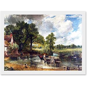 Artery8 John Constable The Hay Wain Old Master Painting Artwork Framed Wall Art Print A4 Artery8 John Constable The Hay Wain Old Master Painting Artwork Framed Wall Art Print A4