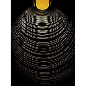 Artery8 Gold Effect Yellow Black Abstract Curves Unframed Wall Art Print Poster Home Decor Premium Artery8 Gold Effect Yellow Black Abstract Curves Unframed Wall Art Print Poster Home Decor Premium