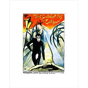 Wee Blue Coo Film Cabinet Doctor Caligari Silent Horror Krauss Germany Art Wall Art Print Wee Blue Coo Film Cabinet Doctor Caligari Silent Horror Krauss Germany Art Wall Art Print