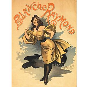 Fine Art Prints Choubrac Singer Blanche Raymond Show Advert Extra Large Art Print Wall Mural Poster Premium XL Fine Art Prints Choubrac Singer Blanche Raymond Show Advert Extra Large Art Print Wall Mural Poster Premium XL
