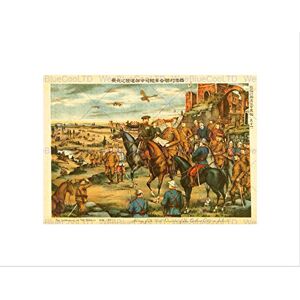 Wee Blue Coo WAR MEMORABILIA RUSSO-JAPANESE SIBERIA JAPAN VINTAGE FRAMED ART PRINT B12X159 Wee Blue Coo WAR MEMORABILIA RUSSO-JAPANESE SIBERIA JAPAN VINTAGE FRAMED ART PRINT B12X159
