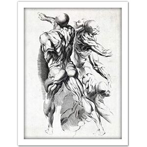 Artery8 Anatomy Study Muscles Man Back Legs Arms Drawing Artwork Framed Wall Art Print 18X24 Inch Artery8 Anatomy Study Muscles Man Back Legs Arms Drawing Artwork Framed Wall Art Print 18X24 Inch