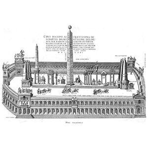 Artery8 Brambilla Roman Circus Maximus Hippodrome Engraving Large Wall Art Poster Print Thick Paper 18X24 Inch Artery8 Brambilla Roman Circus Maximus Hippodrome Engraving Large Wall Art Poster Print Thick Paper 18X24 Inch