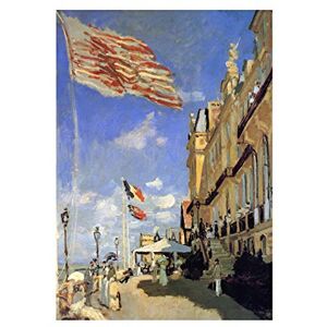 Wee Blue Coo Painting Monet Hotel De Roches Noires Trouville Wall Art Print Wee Blue Coo Painting Monet Hotel De Roches Noires Trouville Wall Art Print